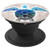 Sea Turtle Ocean Pattern Design on Marble Background - PopSockets Grip and Stand for Phones and Tablets