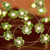 Impress Life St. Patricks Day Party String Lights Decorations, 10ft 40 Led Four-Leaf Clover Shamrock, Battery & Plug in Operated, 8 Models Remote Green Fairy Lighting for Indoor Covered Outdoor
