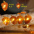 IMPRESS LIFE Acorn Plus Christmas Decoration String Lights, 10 ft Silver Wire 30 Big Led Icon Battery Operated with Remote and Timer for Indoor Outdoor Fall Thanksgiving Wedding Birthday Harvest Party