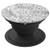 Soft Grey Mandala Pattern Gray Flowers Mandalas Phone Grip - PopSockets Grip and Stand for Phones and Tablets