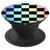Checkered Print Pattern Rainbow Checkerboard - PopSockets Grip and Stand for Phones and Tablets