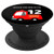Fire Fighter Truck 12 Year Old Birthday Art | 12th Bday - PopSockets Grip and Stand for Phones and Tablets