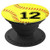 Softball #12 Softball Player Jersey No 12 Phone Grips Gift - PopSockets Grip and Stand for Phones and Tablets