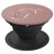 Rose Gold Monogram Initial Capital Letter P - PopSockets Grip and Stand for Phones and Tablets