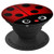 CUTE LADYBUG RED BLACK & WHITE - Animals - Insects - Dots - PopSockets Grip and Stand for Phones and Tablets