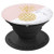 Golden Pineapple On Pink And White Marbled Design - PopSockets Grip and Stand for Phones and Tablets