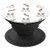 White Bunny Easter Fun Spring Novelty Gift - PopSockets Grip and Stand for Phones and Tablets