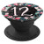 Cute 12th Birhday Gift, Pink Floral Number For 12 Year Old - PopSockets Grip and Stand for Phones and Tablets