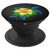 Hawaiian Sea Turtle - Hawaii Yellow Hibiscus Flower - PopSockets Grip and Stand for Phones and Tablets