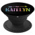 Katelyn Gift Black Pastel Watercolor Heart Arrow Katelyn - PopSockets Grip and Stand for Phones and Tablets