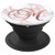 Letter M Phone Grip Golden Rose Pink White Marbled Design - PopSockets Grip and Stand for Phones and Tablets