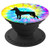 Miniature Pinscher Dog Silhouette with Puppy Tie Dye Prints - PopSockets Grip and Stand for Phones and Tablets