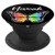 Neveah Butterfly Rainbow Watercolor Name Neveah Gift - PopSockets Grip and Stand for Phones and Tablets