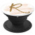 Monogram Initial Letter R Personalized Faux Gold Script - PopSockets Grip and Stand for Phones and Tablets