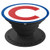 Chicago Baseball C Fly The W Red & Blue Collection - PopSockets Grip and Stand for Phones and Tablets