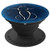 Cat Silhouette Darl Blue Cute Cat Lover Gift - PopSockets Grip and Stand for Phones and Tablets
