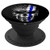 Thin Blue American Flag Line Skull - PopSockets Grip and Stand for Phones and Tablets