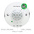 Sensky 360 Degree Ceiling Mounted Occupancy Sensor High Sensitivity PIR Motion Sensor Switch with 3 detectors Time Distance and Light Adjustable (Max Detection Distance:12 M)