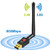 WiFi Adapter 600Mbps Wireless USB Adapter 5G/2.4G Dual Band Antennas Network Lan Card 802.11ac Wireless USB WiFi Network Dongle Adapter Support Windows XP/Vista/7/8.1/10/Mac OS X 10.4-10.11 - Mailiya