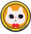 Great Eastern Entertainment World Conquest Zvezda Plamyas Button, 1.25"