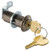 1-3/4" Long Cylinder Lock - Antique Brass, keyed alike