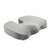 Art3d Premium Orthopedic Memory Foam Coccyx Seat Cushion Tailbone Pain, Sciatica Back Pain Relief - Office Chair Wheelchair Car Seat Cushion - Grey