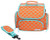 MIER Insulated Lunch Box Bags Soft Cooler Tote for Women Girls, Leakproof Lunch Bag with Shoulder Strap, 9 Can, Orange