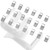 ELITEWILL Trailer Wire Clips Organize Hide Protect Wiring to Frame 25pc