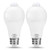 LOHAS Sensor Light A19 LED Bulb, Motion Sensor Dusk to Dawn Daylight 5000K LED, 60W Equivalent(9W), E26 Base 120V, Security Porch Lights, Not Dimmable(2 Pack)