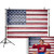 Allenjoy 7x5ft Independence Day Photography Backdrop American Flag Retro Patriotic 4th of July Wood Floor Wall Background Veterans Memorial National Day Party Banner Selfie Photo Studio Booth