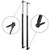 OCPTY Lift Supports Gas Springs Struts Shocks 4290 SG214018 Lift Supports Strut Fits 1998 1999 2000 2001 2002 2003 Dodge Durango Rear Liftgate