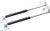 Apexstone 2pcs 300N/67LB 15inch Gas Spring/Prop/Strut/Shock/Lift Support with L-type Mounts