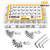 304 Stainless Steel Screws and Nuts, M3 M4 M5 Hex Socket Head Cap Screws Assortment Set Kit with Storage Box (900 Pcs Hex Button Head Cap Screws Nuts)