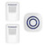 Home Security Motion Sensor Alarm Outdoor, Wireless Driveway Alert: Infrared Motion Sensor Chime Doorbell with 1 Plug-in Receiver and 2 PIR Motion Sensor Detector Alert - 38 Chime Tune - LED Indicator