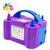 IDAODAN Electric Air Balloon Pump, Portable Dual Nozzle Electric Balloon Inflator/Blower for Party Decoration - 110V 600W (Purple)