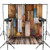 MUEEU 5x7ft Wood Backdrop Colorful Wooden Wall Photography Wooden Floor Background Props