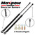 Maxpow Qty 2 Rear Hatch Gas Spring Prop Lift Support Strut Compatible With Honda CRX 1988 1989 1990 1991