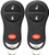 KeylessOption Keyless Entry Remote Control Car Key Fob Replacement for 56045497 (Pack of 2)
