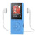 8GB MP3 Player with FM Radio/Voice Recorder,AGPTEK Lossless Sound Music Player,80 Hours Playback and Expandable Up to 64GB,A20 Blue