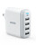 Anker 40W 4-Port USB Wall Charger with Foldable Plug, PowerPort 4 for iPhone XS/XS Max/XR/X/8/7/6/Plus, iPad Pro/Air 2/Mini 4/3, Galaxy/Note/Edge, LG, Nexus, HTC, and More