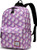 School Backpack for Girls,VASCHY Water Resistant Durable Casual Schoolbag Bookbag for Middle School Students in Pink Unicorn