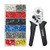 Ferrule Crimper Pliers Set VLIKE Wire Crimping Tool Kit w/ 1200 Terminal Connector Sleeves | Electricians, Contractors, Repair Support | Ferrule Crimper Pliers for Stripper, Wiring Projects
