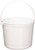 amscan Plastic Bucket | White | Party Accessory | 12 Ct.