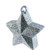 Silver Glitter Star Balloon Weight | Party Decor | 12 Ct.