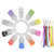 Bulk 16GB USB Flash Drive Pack of 10 Thumb Drives - Portable Zip Drive Multi-Coloured USB 2.0 Memory Stick - FEBNISCTE Swivel Thumb Drive Pendrive Jump Drives