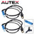 AUTEX 2PCS ABS Wheel Speed Sensor Rear Left & Right ALS438 compatible with BMW 320i 2002-2004 2.2L/BMW 325Ci 2001-2006 2.5L/BMW 325i 02-05 2.5L/BMW 330Ci 01-06 3.0L Auto Trans/BMW 330i 01-05 3.0L