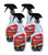Black Magic BM23 Tire Wet, 23 oz. (Pack of 4)