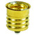 (Pack of 10) Intermediate Base (E17) to Candelabra Base (E12) Socket Reducer Adapter