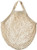 5-Pack String Shopping Bags, Tote Handle, Eco-Friendly, All-Cotton (Natural Color)
