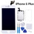 for iPhone 6 Plus Screen Replacement White 5.5" LCD Display Touch Digitizer Frame Assembly Full Repair Kit,with Proximity Sensor,Ear Speaker,Front Camera,Free Screen Protector,Repair Tools